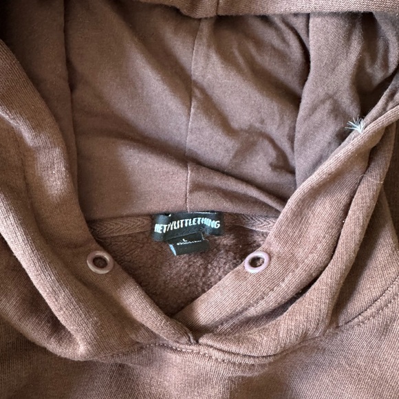 Coffee Brown Hoodie - Picture 3 of 3